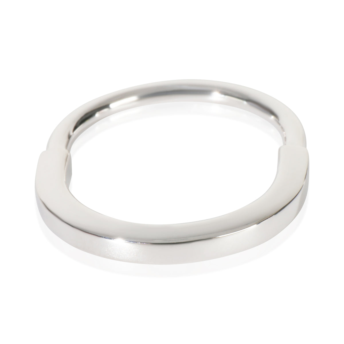 Tiffany & Co. White Gold  Lock Ring fv