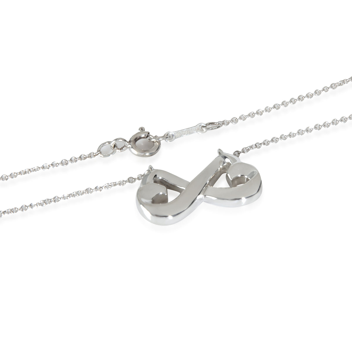 Tiffany & Co. Sterling Silver  Paloma Picasso Double Loving Heart Pendant pv