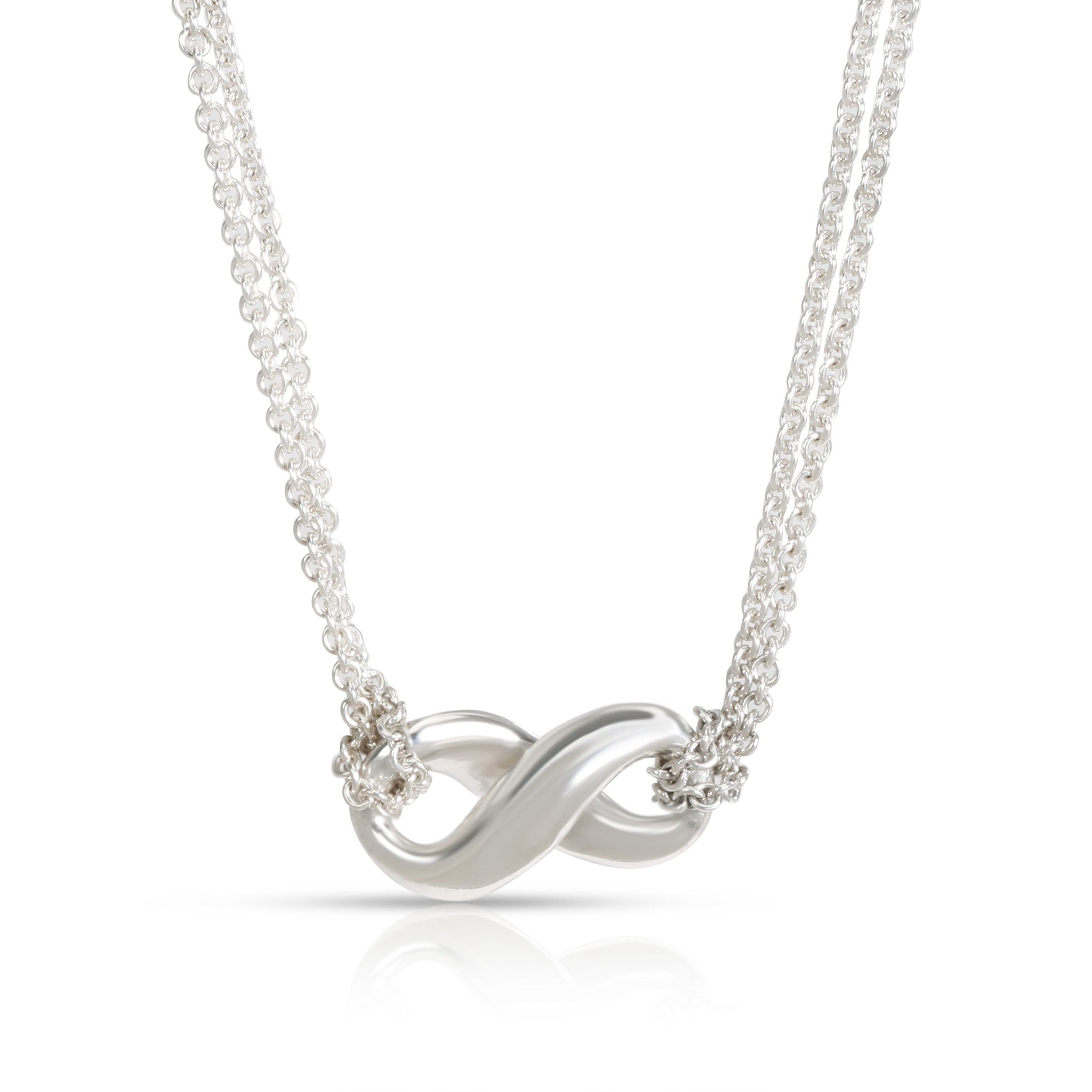 Tiffany & Co. Sterling Silver  Infinity Pendant fv