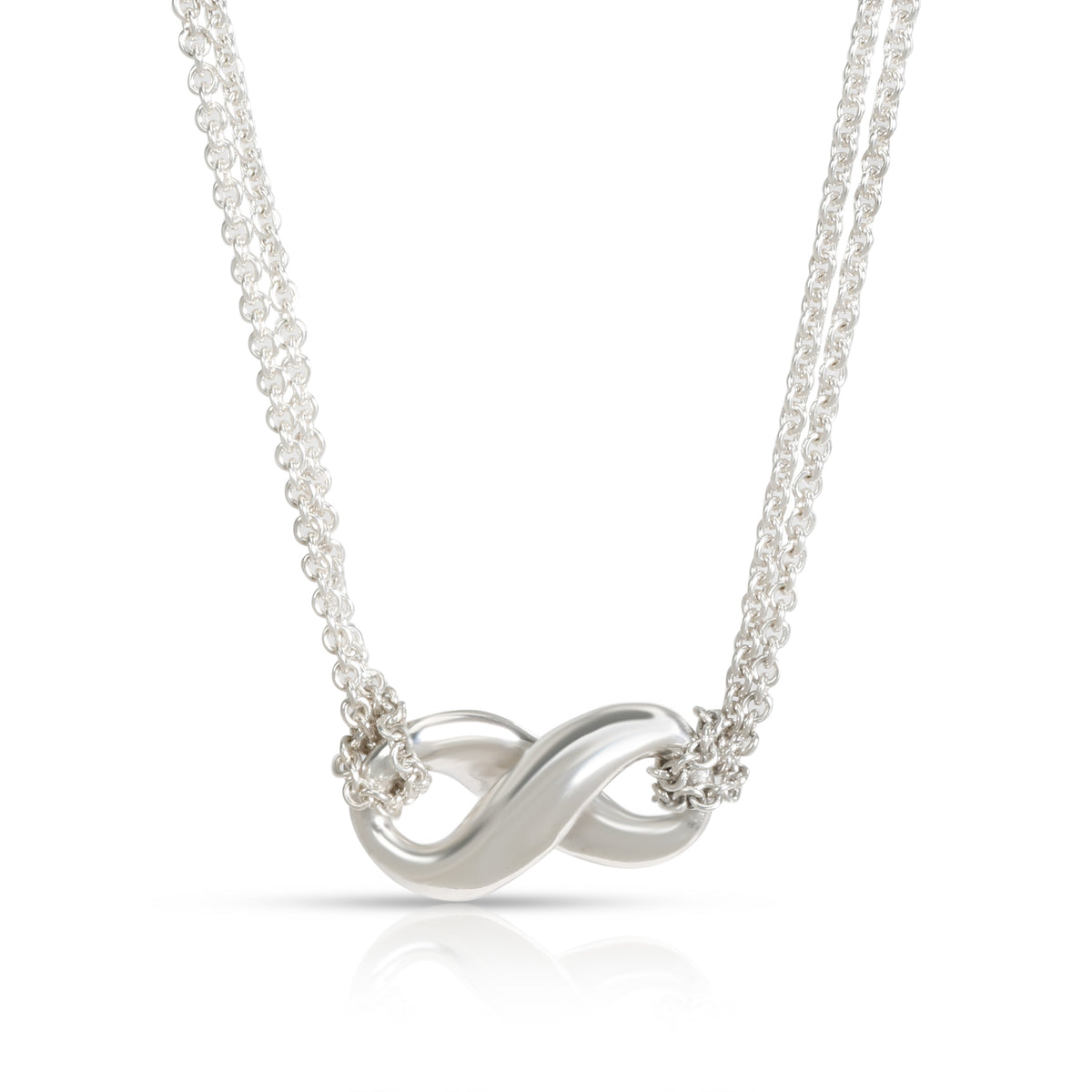Tiffany & Co. Sterling Silver  Infinity Pendant fv