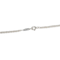 Tiffany & Co. Sterling Silver  Infinity Pendant clasp