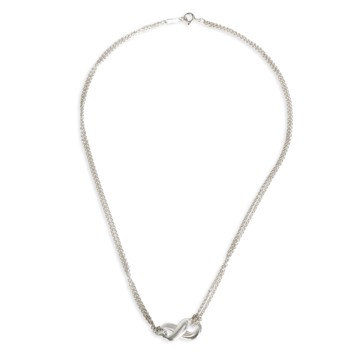 Tiffany & Co. Sterling Silver  Infinity Pendant lv