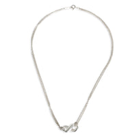 Tiffany & Co. Sterling Silver  Infinity Pendant lv