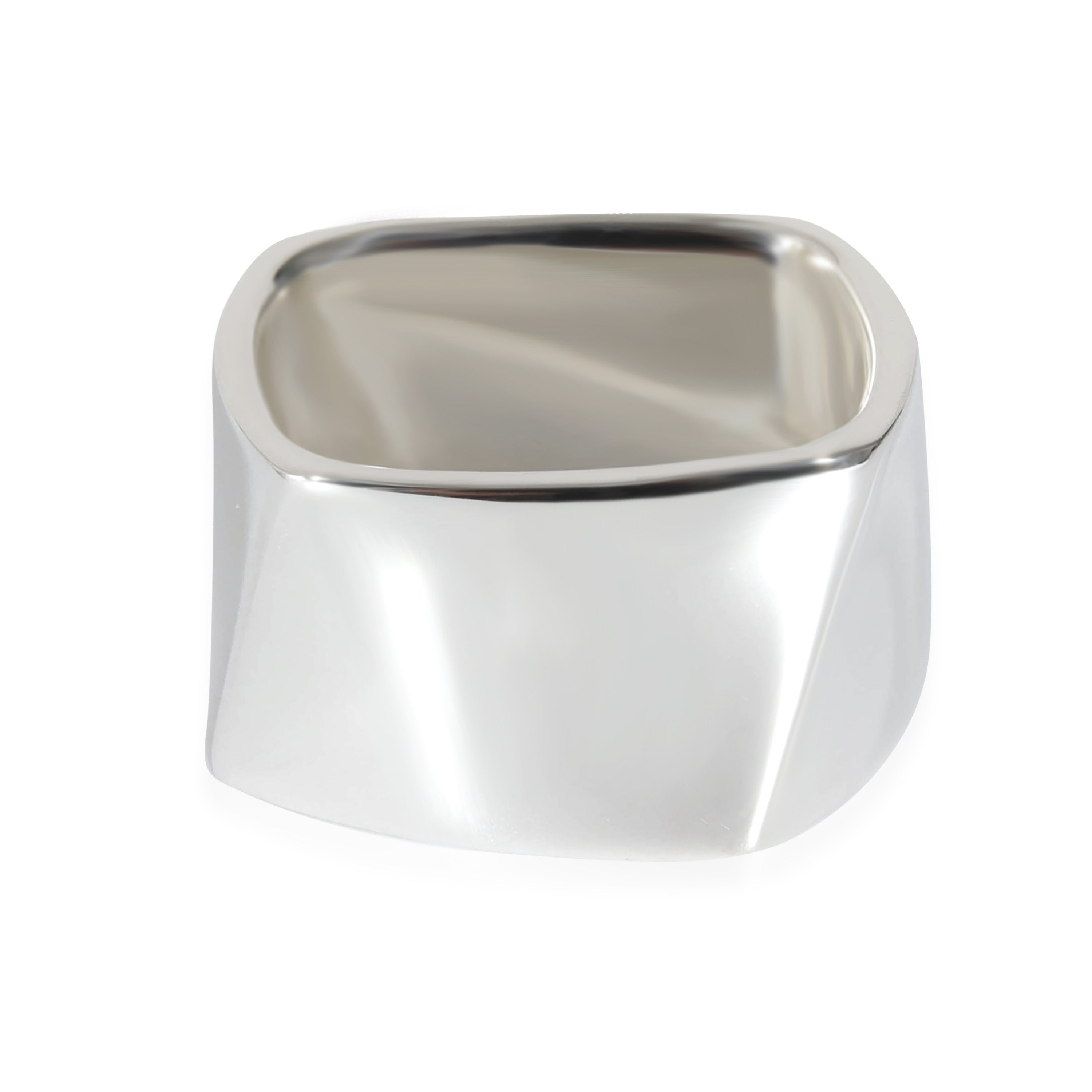 Tiffany & Co. Sterling Silver  Frank Gehry Torque Ring fv