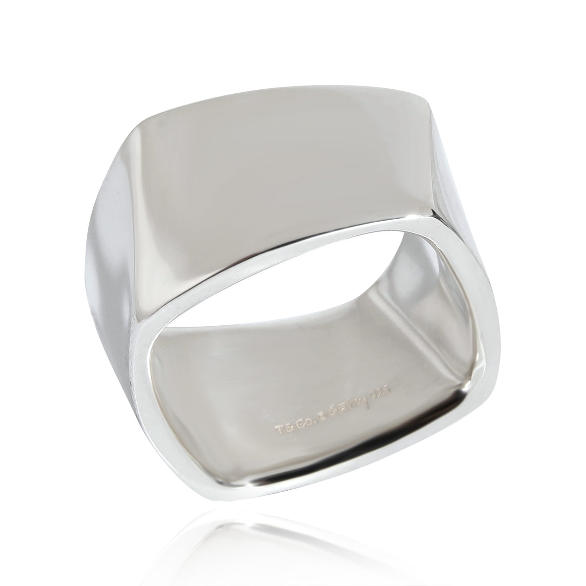 Tiffany & Co. Sterling Silver  Frank Gehry Torque Ring pv