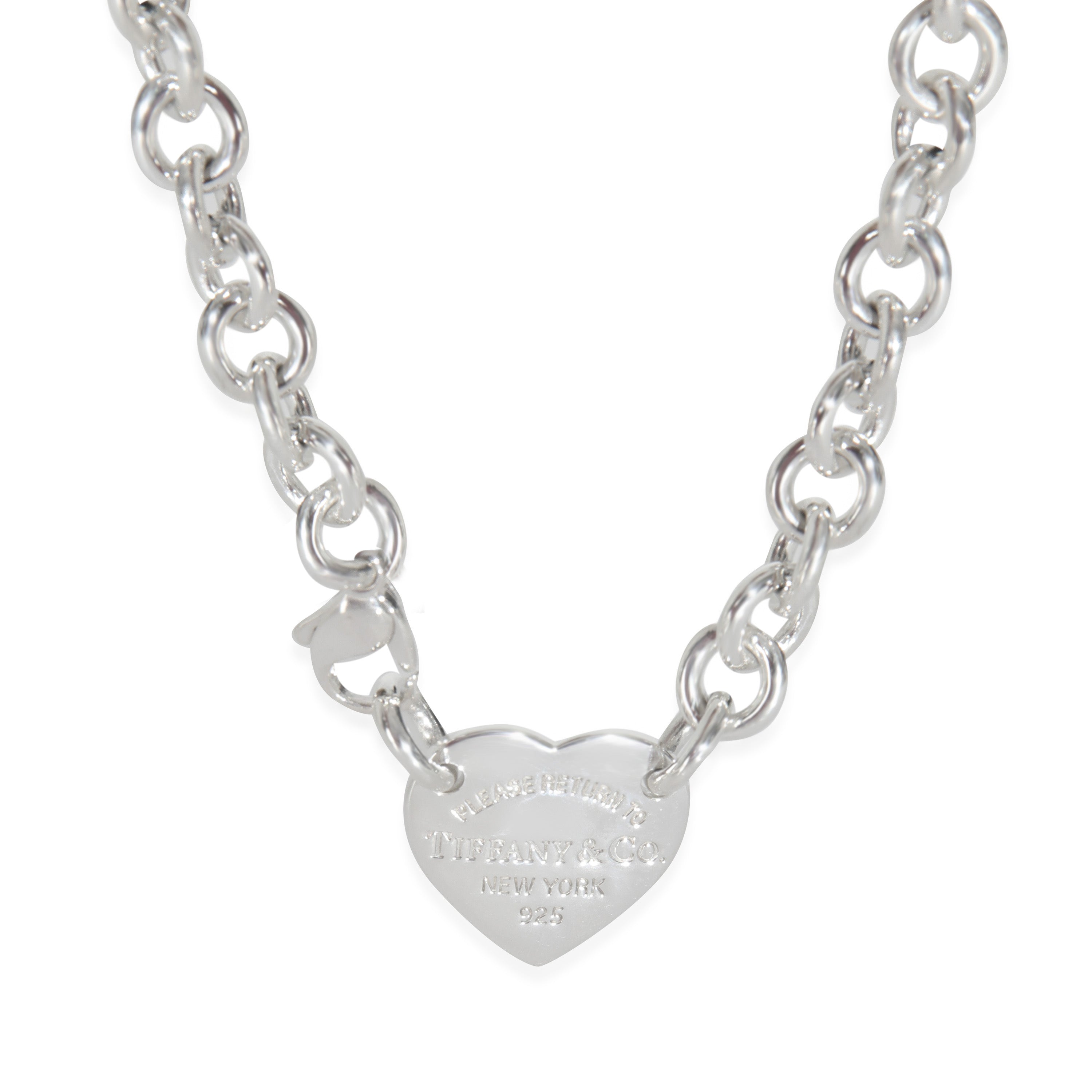 Tiffany & Co. Sterling Silver  Return To Tiffany Necklace fv