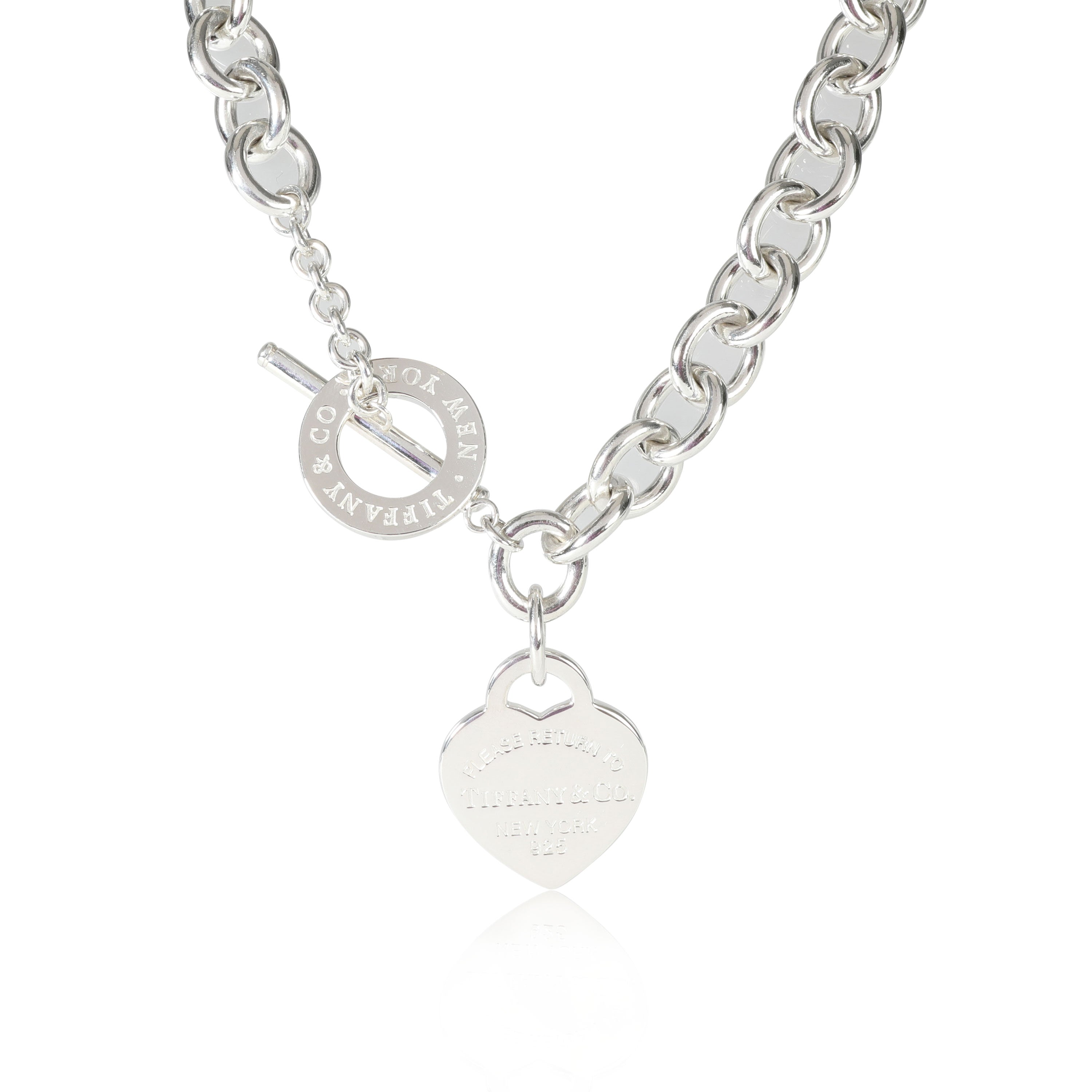 Tiffany & Co. Sterling Silver  Return To Tiffany Necklace fv