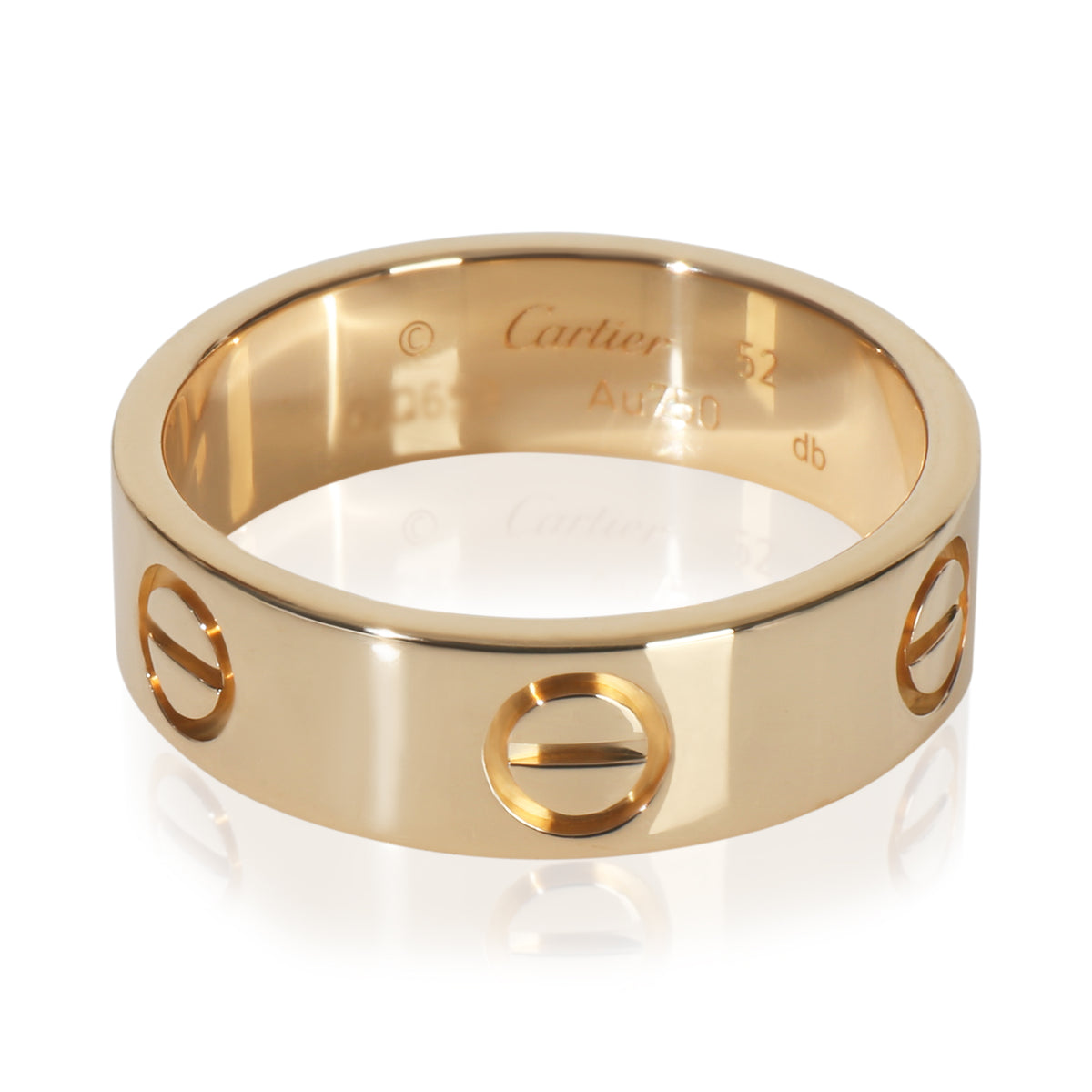 Cartier Yellow Gold  Love Ring fv