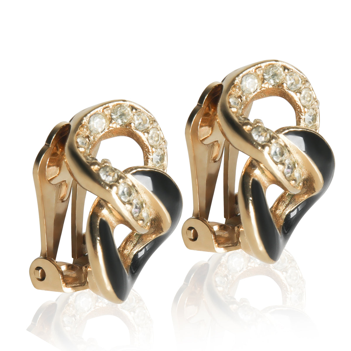 Christian Dior Gold Plated  Earrings sv