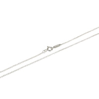 Tiffany & Co. White Gold  Cable Chain Necklace rv