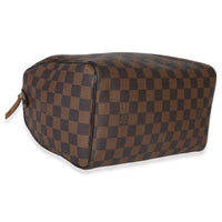 Louis Vuitton Damier Ebene Canvas Speedy 25 Handbag clasp