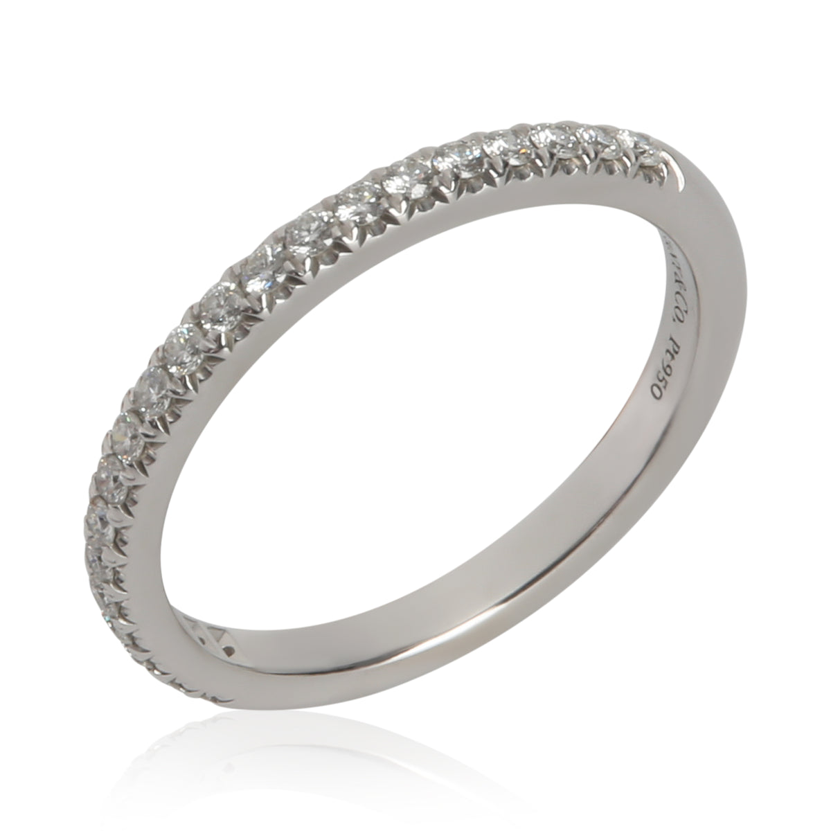 Tiffany & Co. Platinum Diamond Soleste Band bv