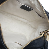 Gucci Black Pebbled Calfskin Small Soho Disco Crossbody Handbag ad1