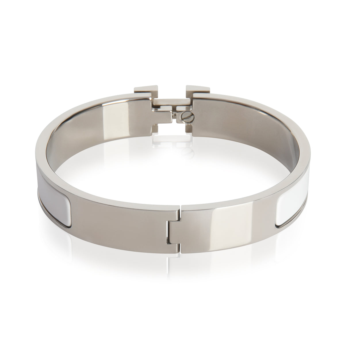 Hermès Clic H In Blanc Bracelet pv