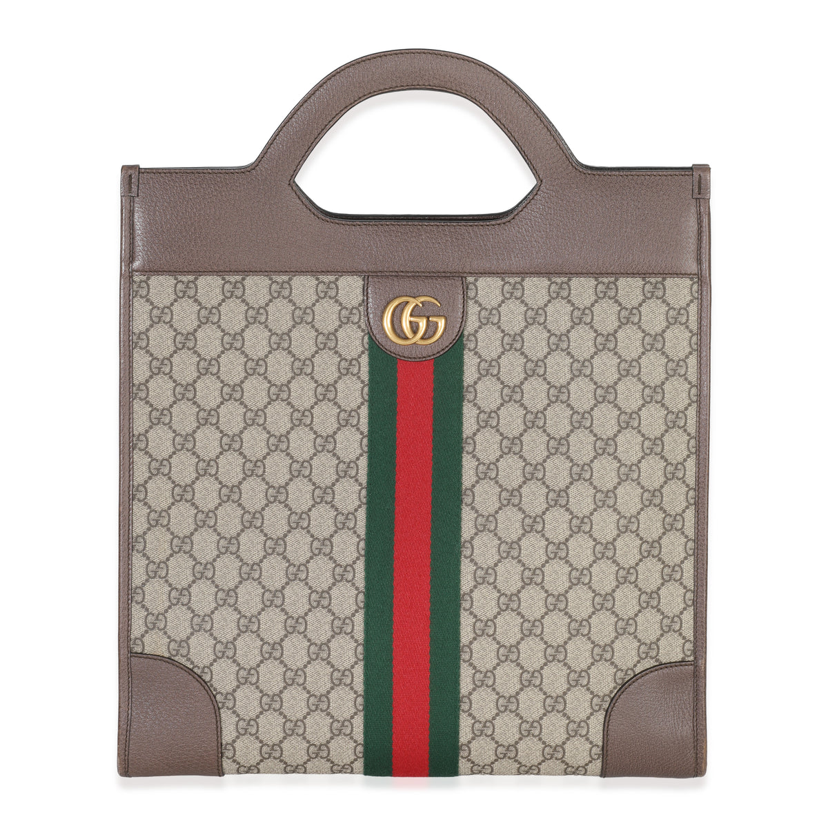 Gucci GG Supreme Beige Large Ophidia Tote Handbag id