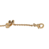 Van Cleef & Arpels Yellow Gold Diamond Frivole 5 Flower Bracelet av