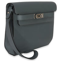 Hermès Bleu Orange Togo Kelly Depeche 25 PHW Handbag pv