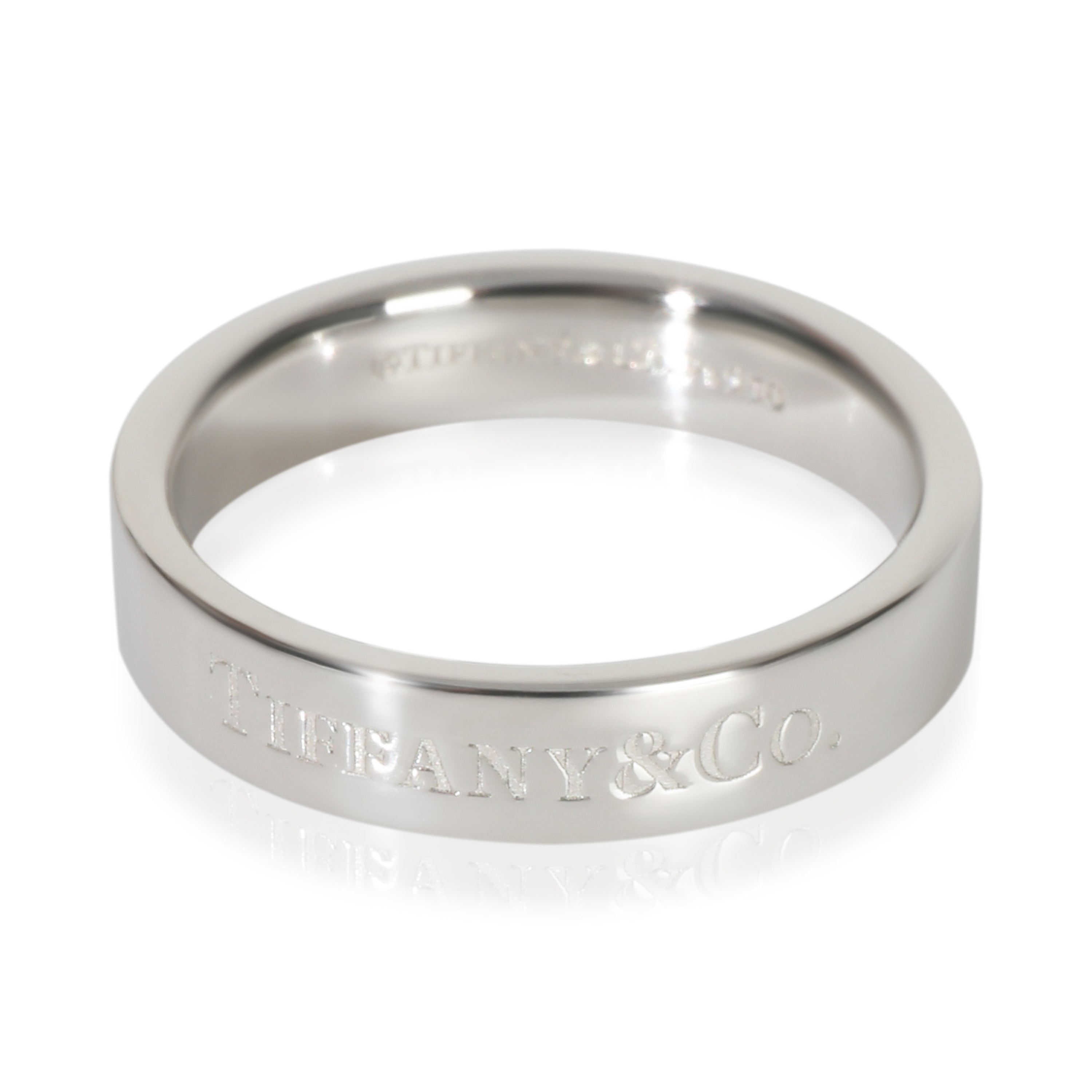 Tiffany & Co. Platinum  T&Co. Ring fv