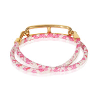 Hermès Gold Plated  Roulis Double Tour Bracelet pv