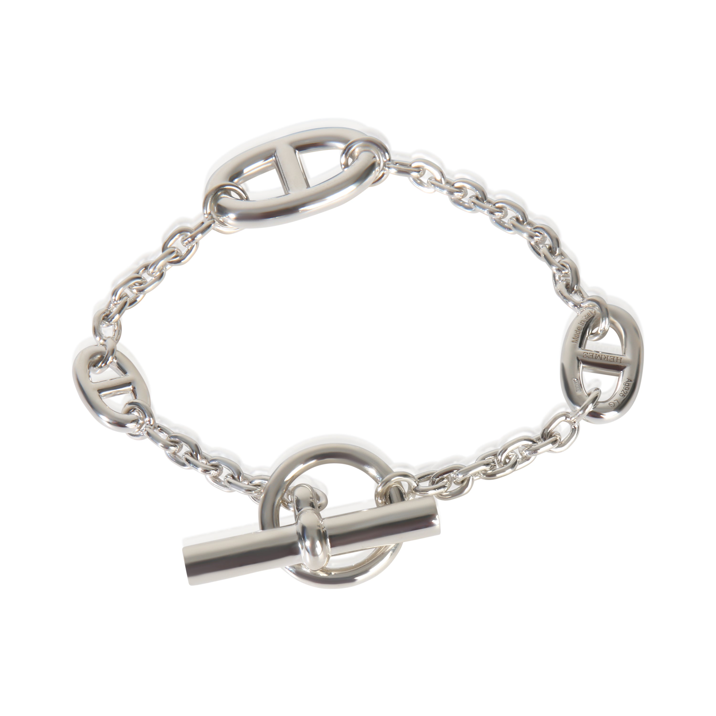 Hermès Sterling Silver  Farandole Bracelet fv