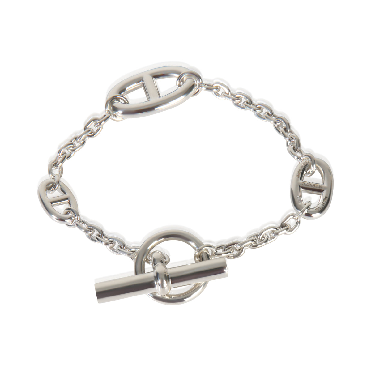 Hermès Sterling Silver  Farandole Bracelet fv
