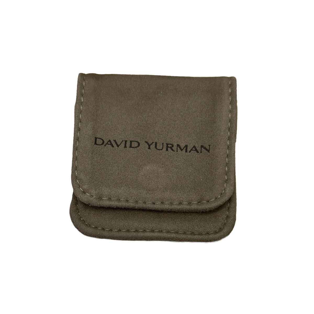 David Yurman Sterling Silver Diamond ID Bracelet box