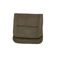 David Yurman Sterling Silver Diamond ID Bracelet box