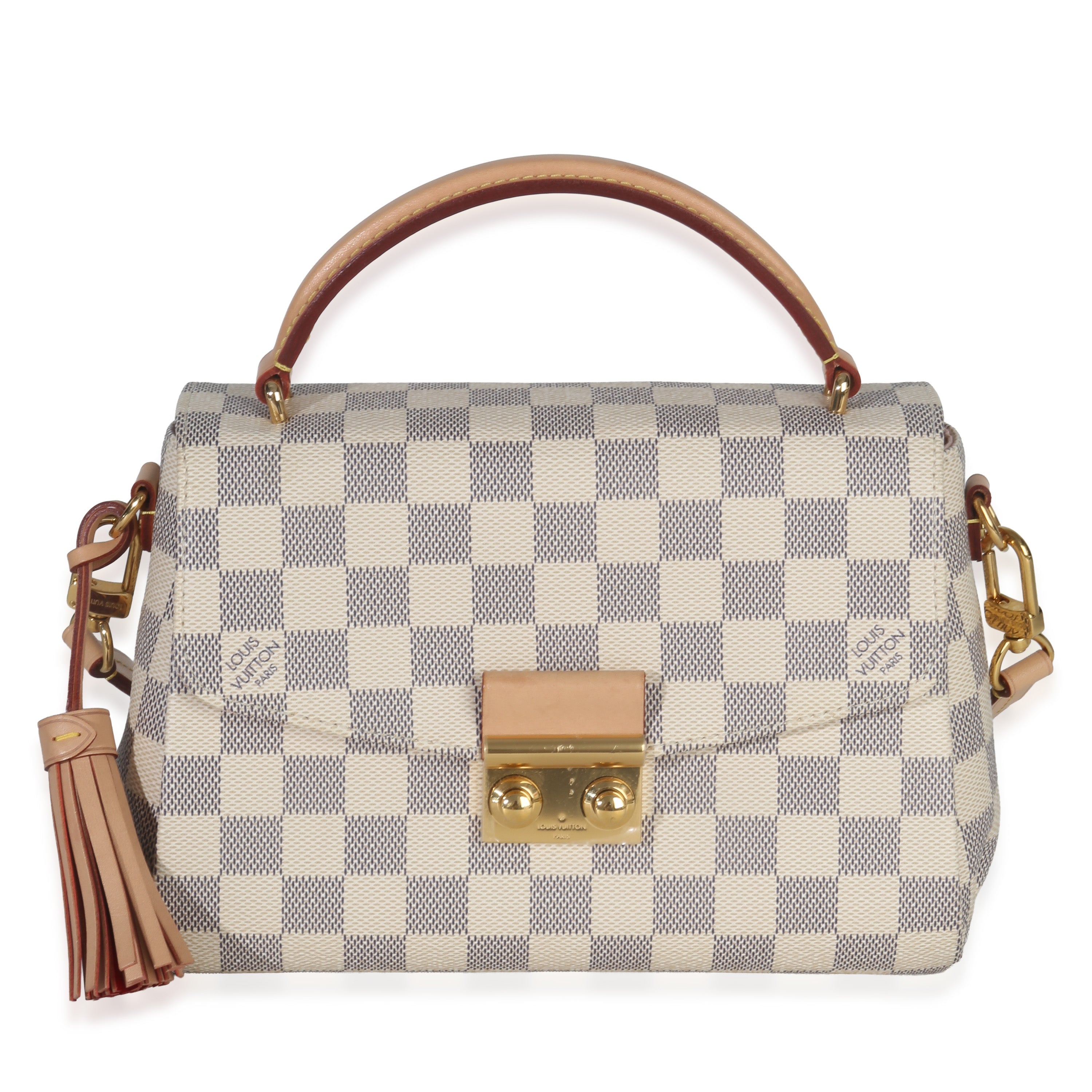 Louis Vuitton Damier Azur Canvas Croisette Handbag id
