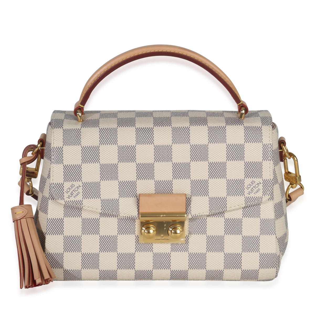 Louis Vuitton Damier Azur Canvas Croisette Handbag id