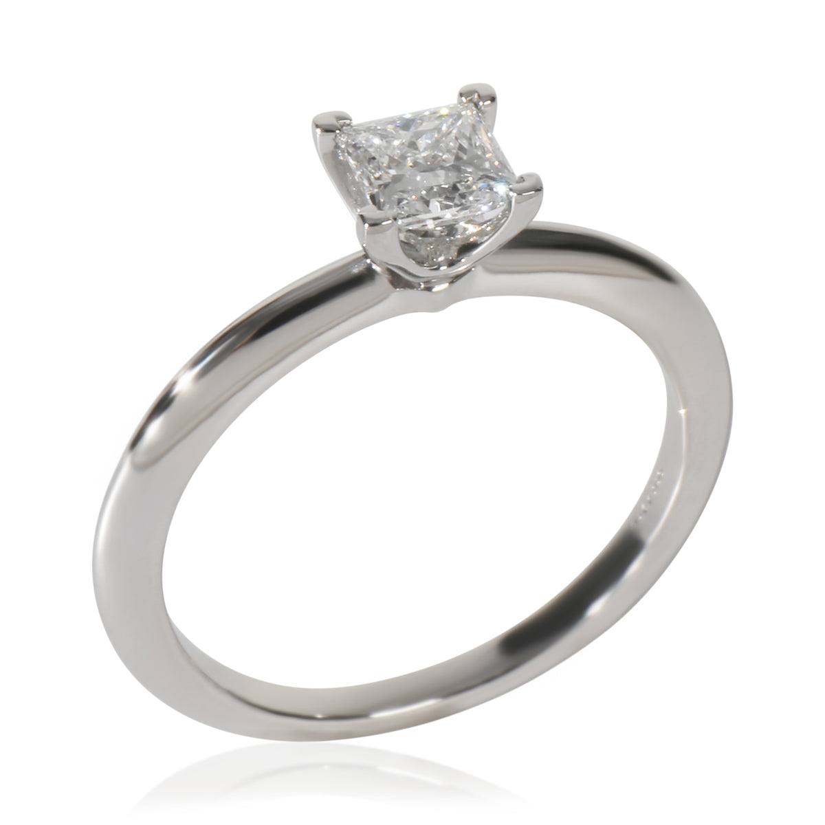 Tiffany & Co. 0.57 ct Princess Diamond Engagement Ring bv