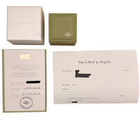 Van Cleef & Arpels Yellow Gold  Small Model Perlee Ring box