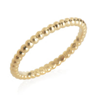 Van Cleef & Arpels Yellow Gold  Small Model Perlee Ring bv