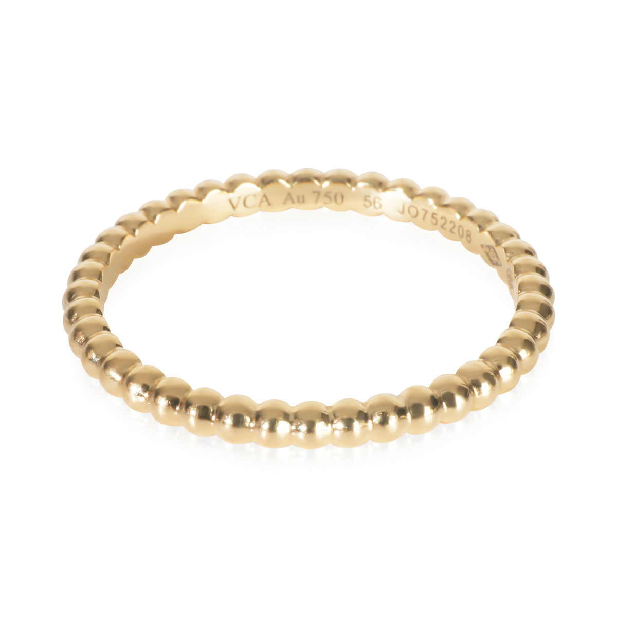 Van Cleef & Arpels Yellow Gold  Small Model Perlee Ring fv