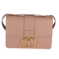 Christian Dior Beige Smooth Box Calfskin 30 Montaigne Flap Bag Handbag id