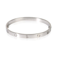 Cartier White Gold  Love Bracelet fv