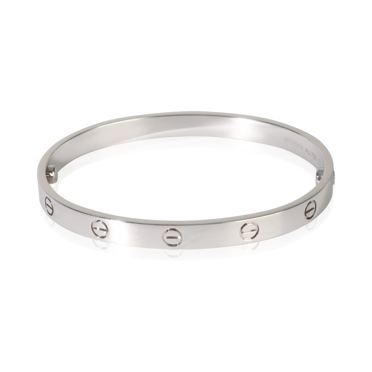 Cartier White Gold  Love Bracelet pv