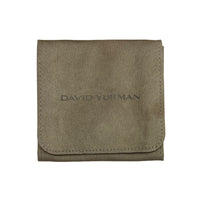 David Yurman Sterling Silver Diamond Cable X Bracelet box