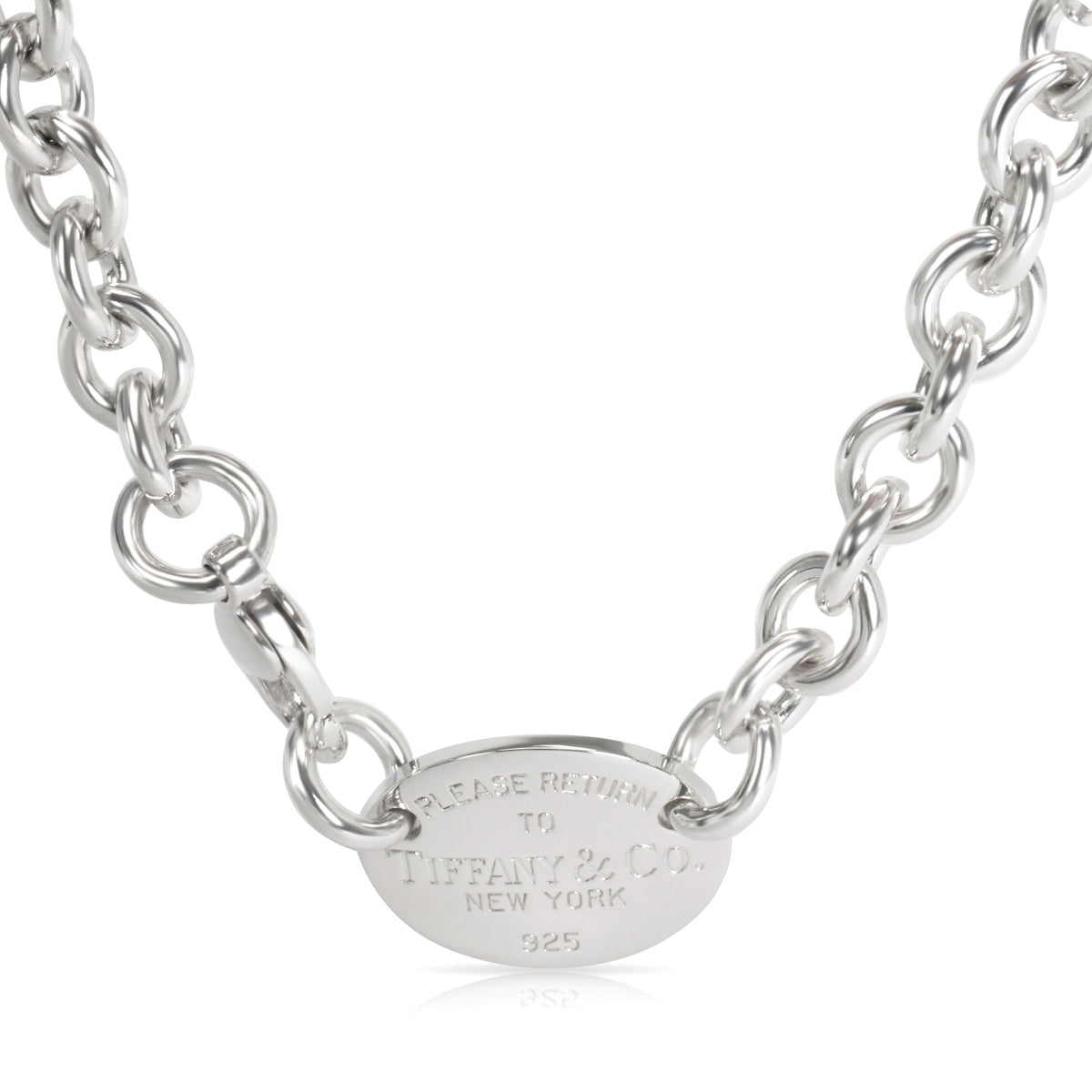 Tiffany & Co. Sterling Silver  Return To Tiffany Necklace fv