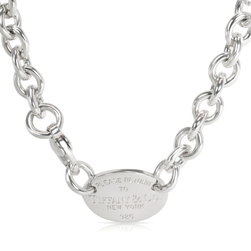 Tiffany & Co. Sterling Silver  Return To Tiffany Necklace fv