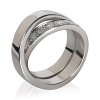 Cartier White Gold Diamond Vintage Diamond Nouvelle Vague Ring av