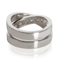Cartier White Gold Diamond Vintage Diamond Nouvelle Vague Ring bv