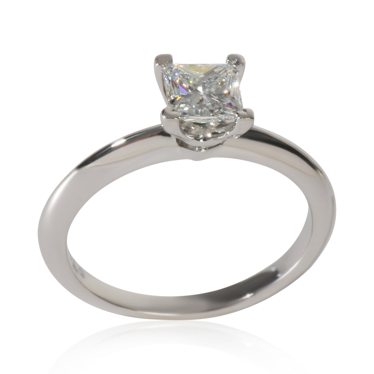 Tiffany & Co. 0.55 ct Princess Diamond Engagement Ring bv