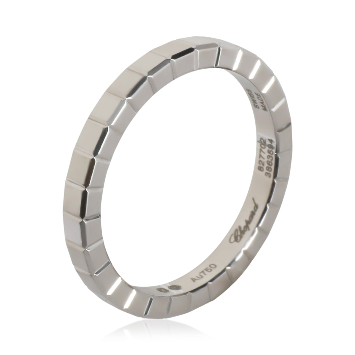 Chopard White Gold  Ice Cube Band pv