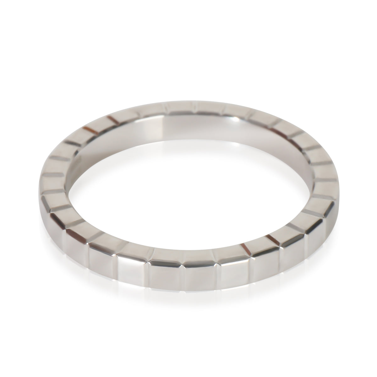 Chopard White Gold  Ice Cube Band sv