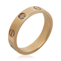 Cartier Yellow Gold  Small Model Love Ring bv