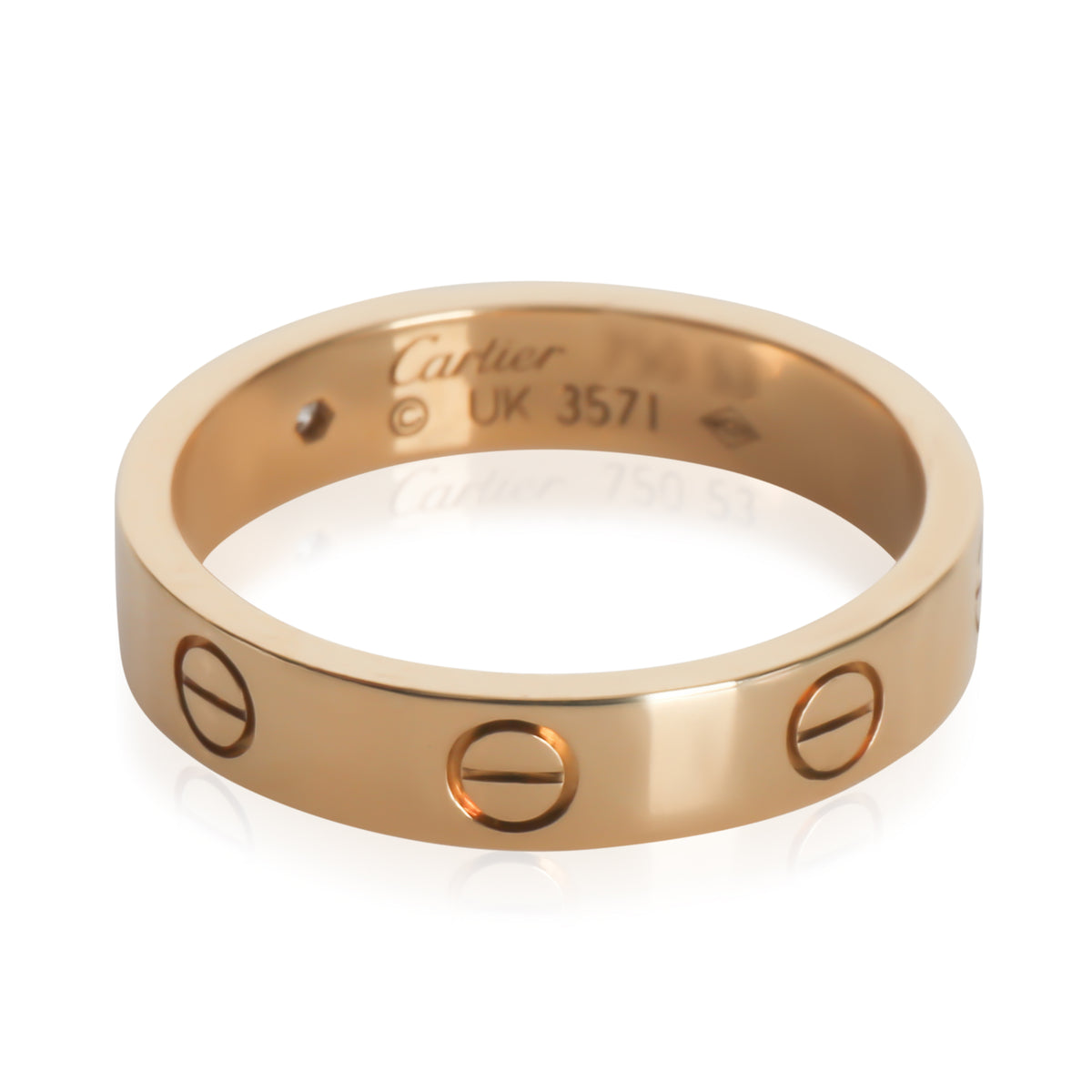 Cartier Yellow Gold  Small Model Love Ring pv