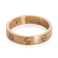 Cartier Yellow Gold  Small Model Love Ring pv