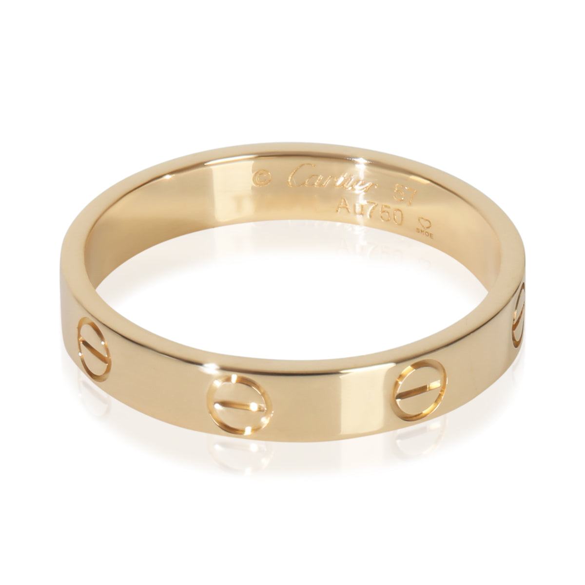 Cartier Yellow Gold  Small Model Love Ring fv