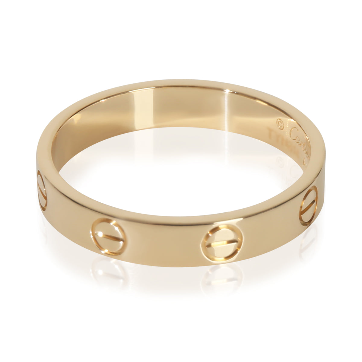 Cartier Yellow Gold  Small Model Love Ring sv