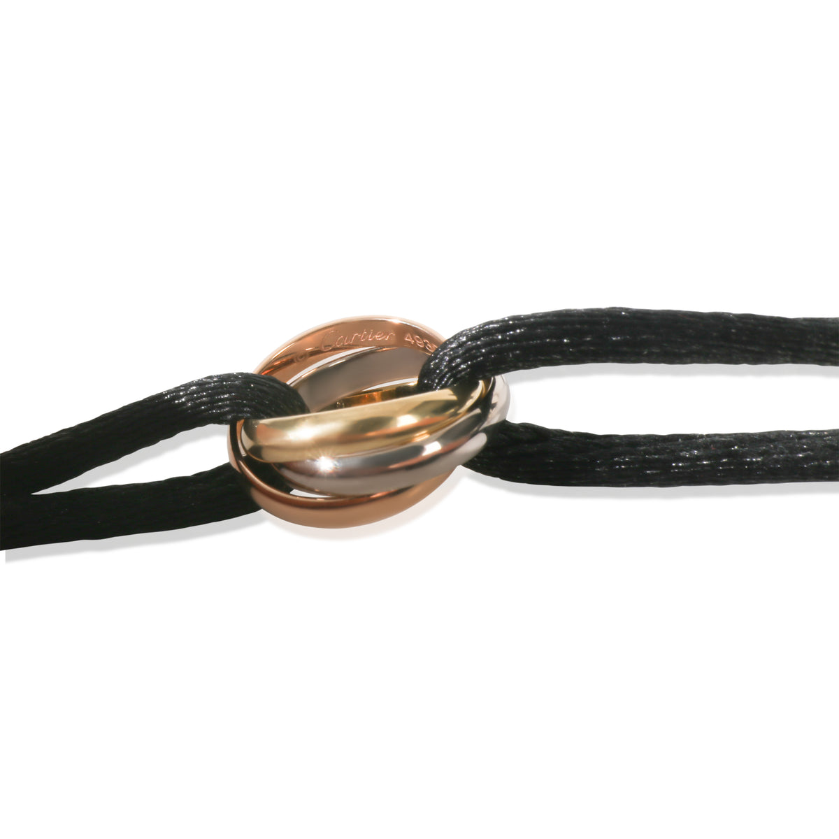 Cartier 3 Tone Gold  Trinity Bracelet pv